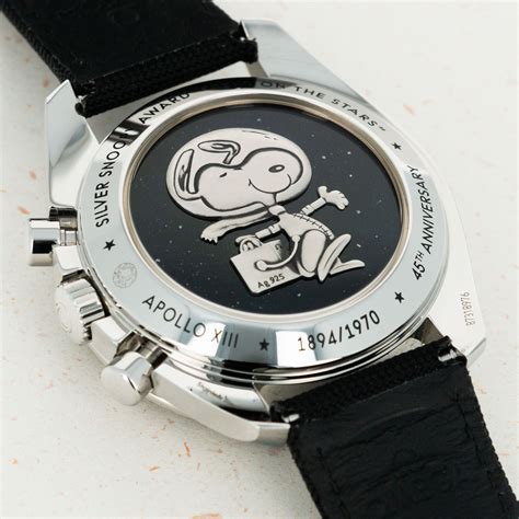 omega silver snoopy 45th anniversary.